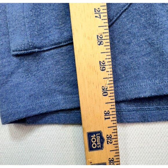 Pure Jill Womens Button-Up Knit Cardigan Jacket Medium Blue Pockets - Picture 4 of 10